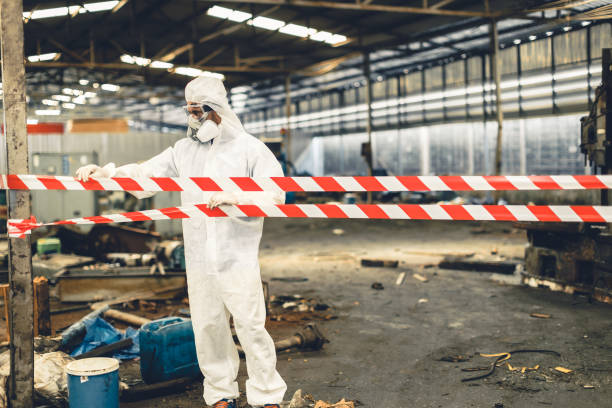 Professional Drug Lab Cleanup technician working in Foresthill, CA